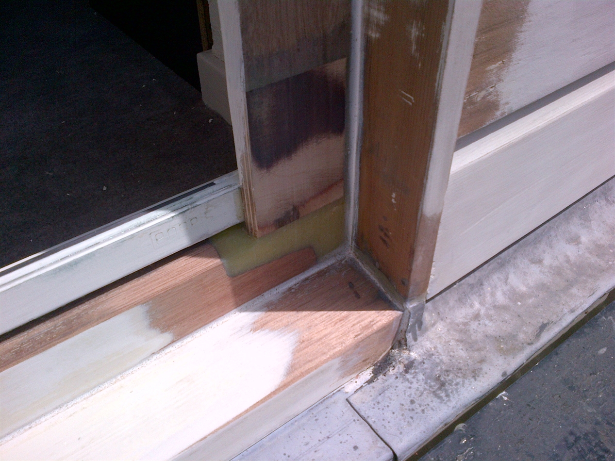 Het geschuurde eindresultaat, klaar voor een verfsysteem.